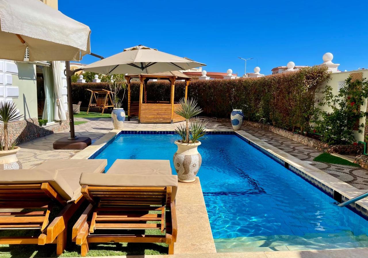 Ground Floor Apartment In Villa With Private Pool And Private Garden Hurghada Exterior foto