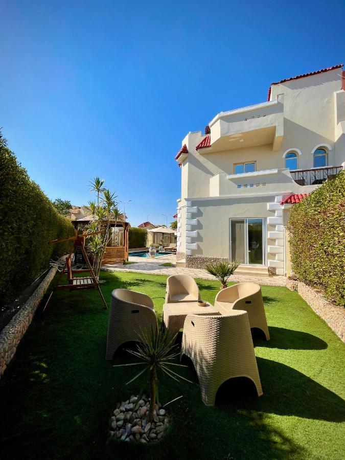 Ground Floor Apartment In Villa With Private Pool And Private Garden Hurghada Exterior foto