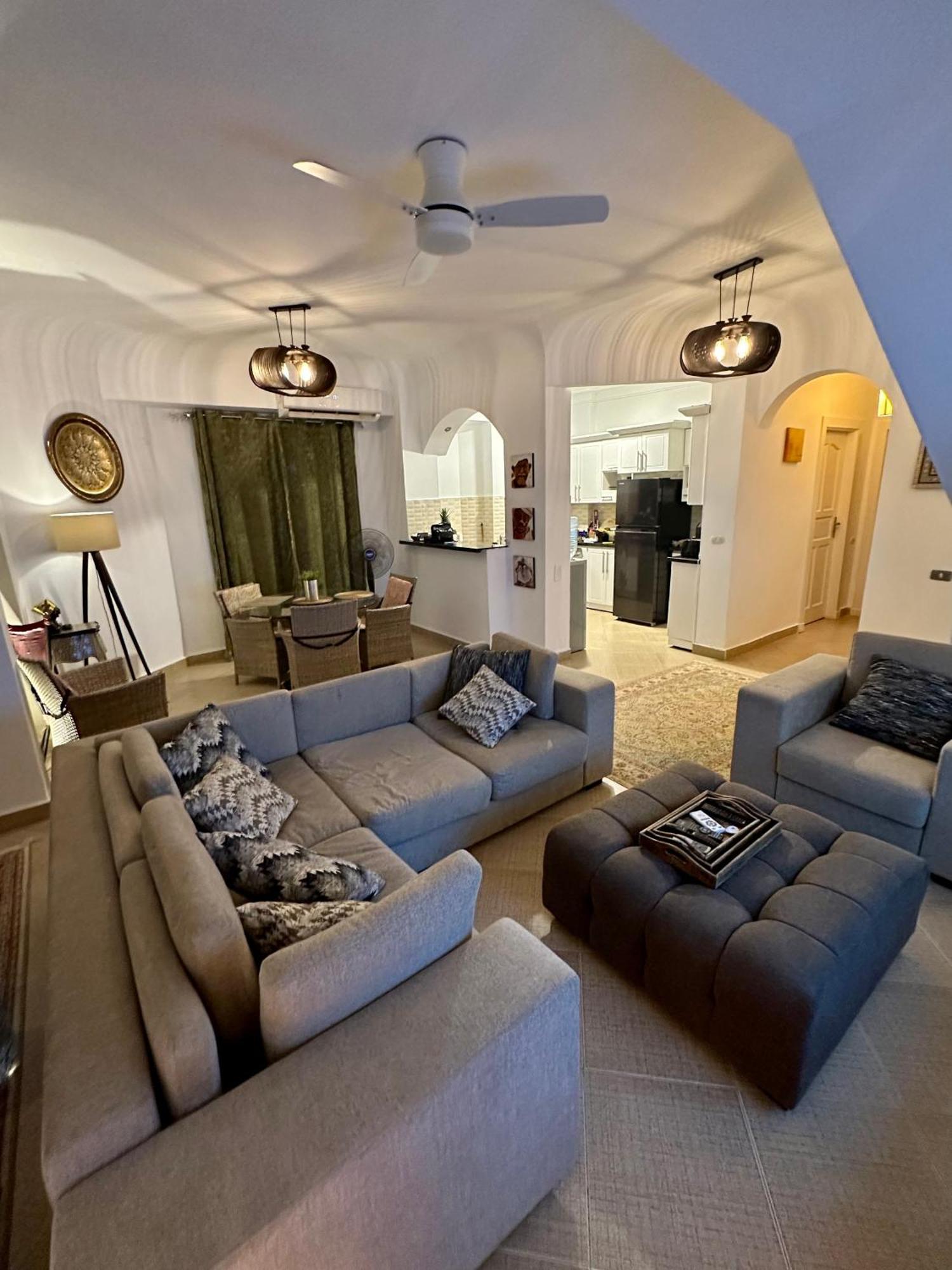 Ground Floor Apartment In Villa With Private Pool And Private Garden Hurghada Exterior foto